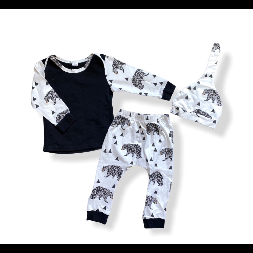 Adorable 3Pc baby set